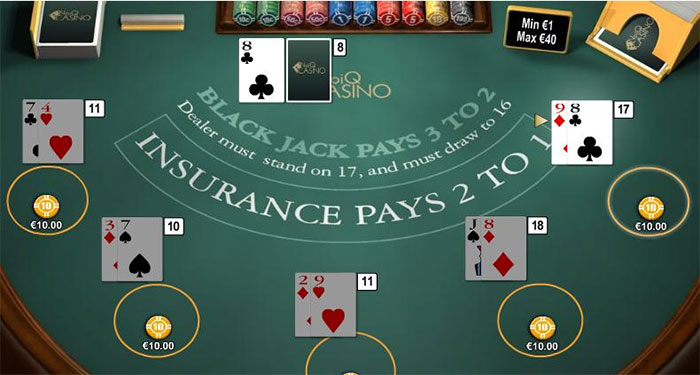Online casino games blackjack