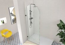 Durable glass shower