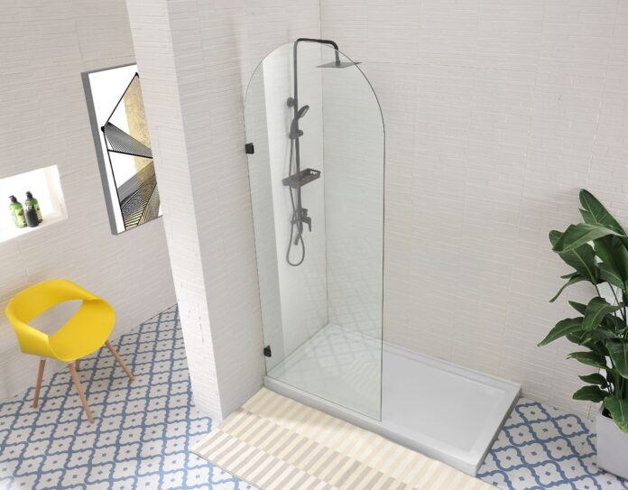 Durable glass shower